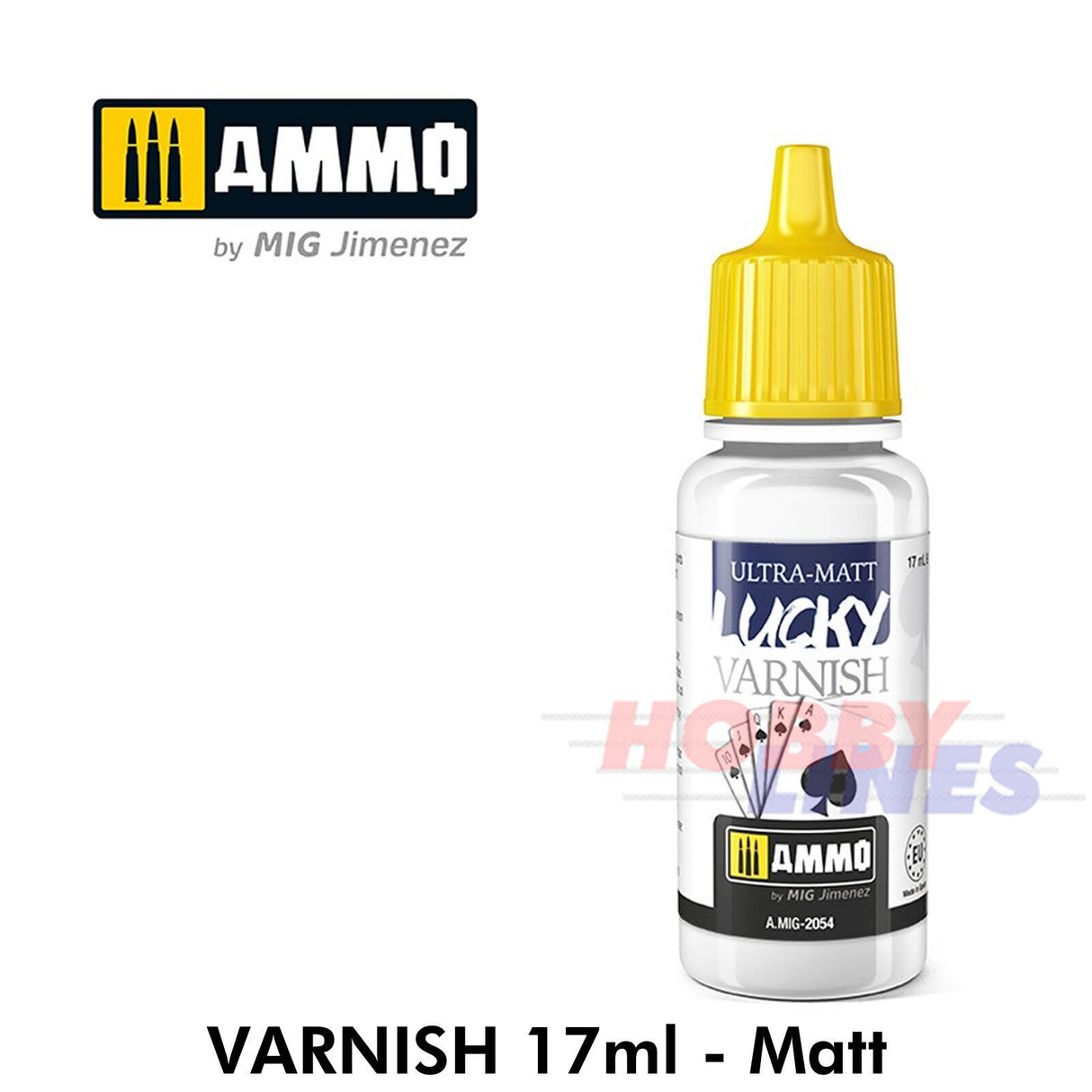 VARNISH Ultra-Matt/Matt/Satin/Glossy 60/17ml Full Range AMMO By Mig Jimenez