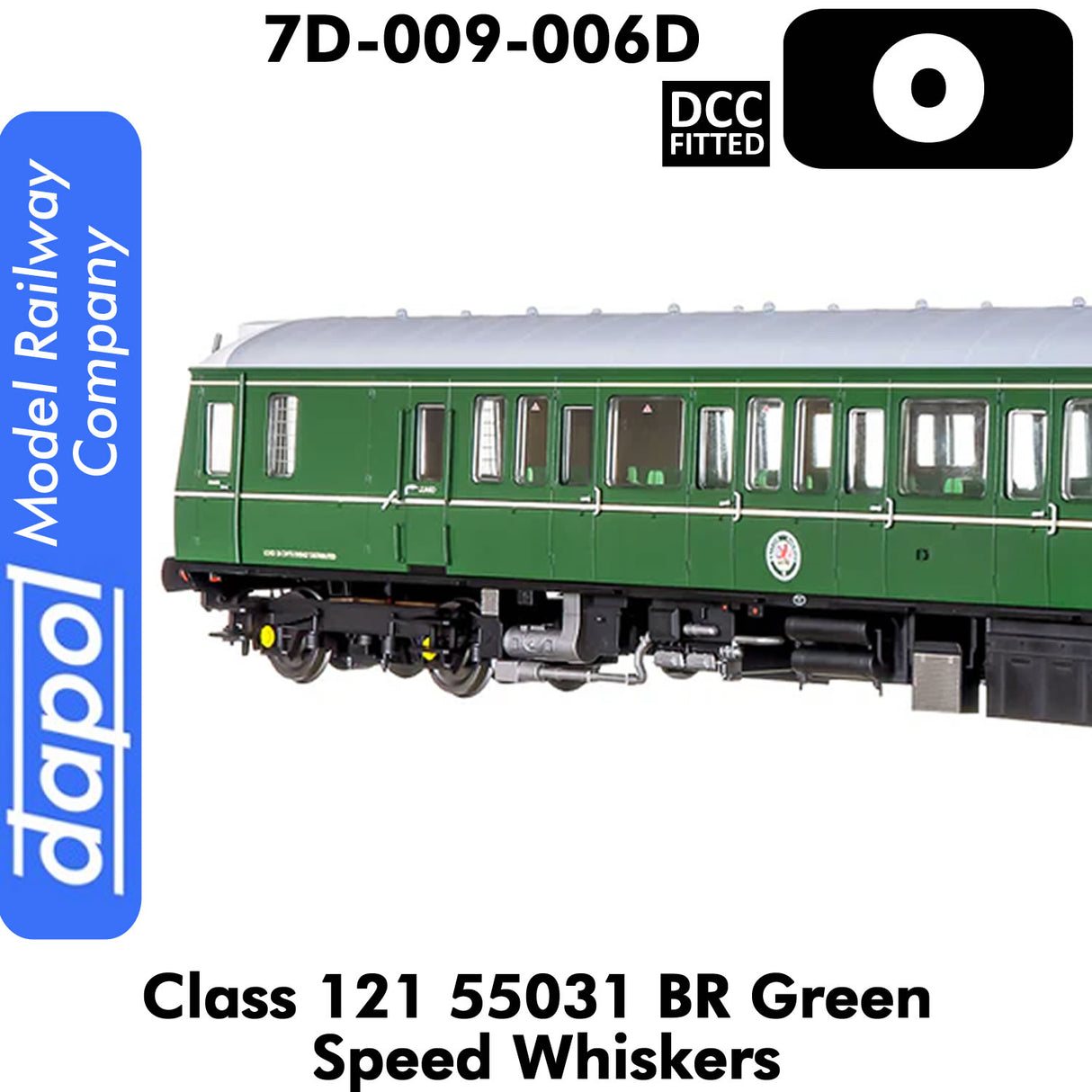 Class 121 55031 BR - Green Speed Whiskers | Dapol | 7D-015-006D