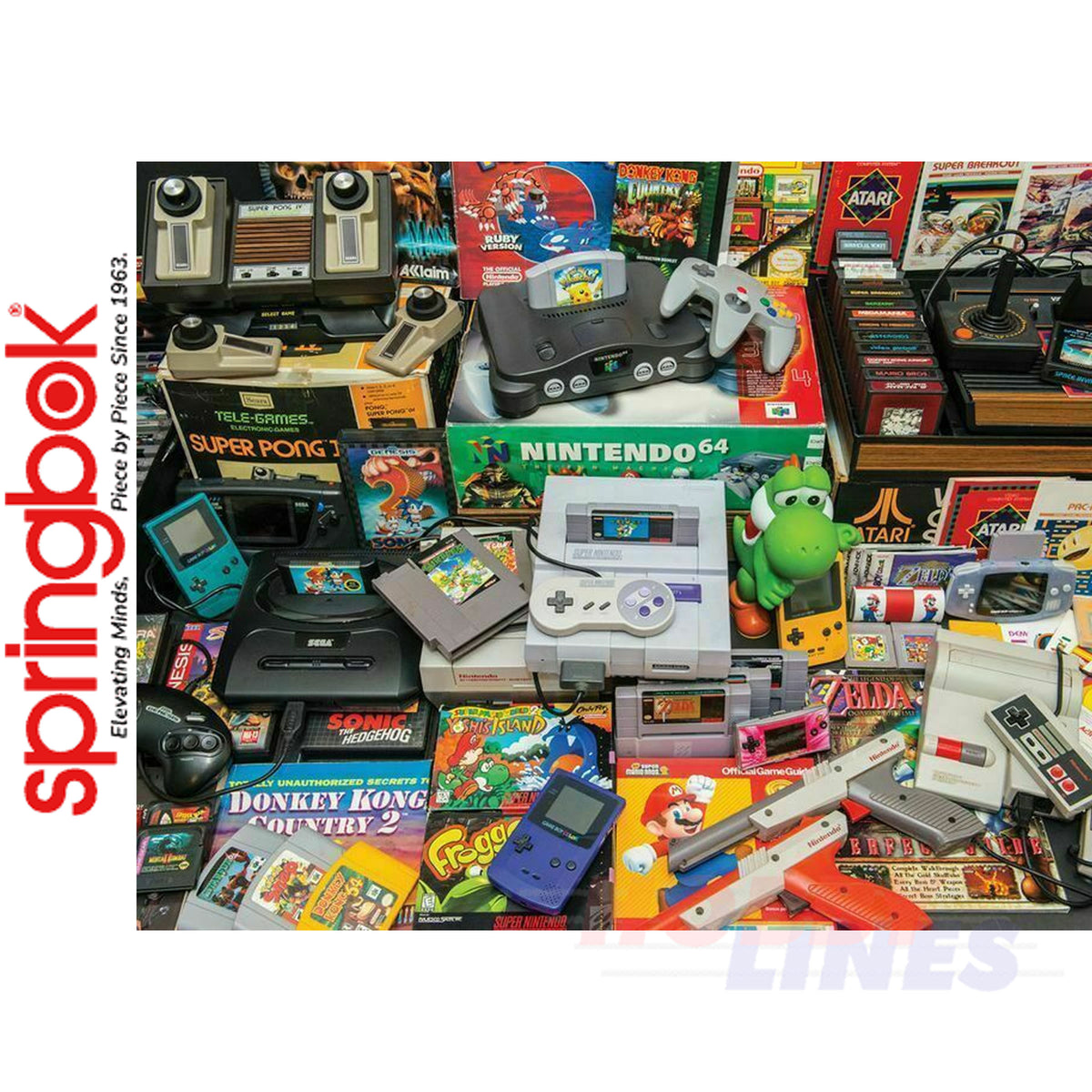 Gamer'S Trove 1000 Piece Jigsaw Puzzle | Springbok | SB33-10862