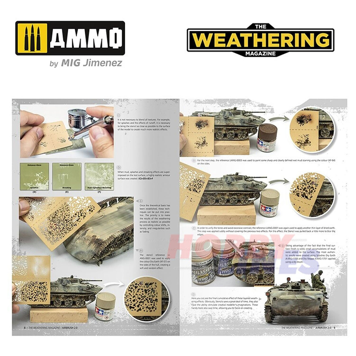 Ammo AIRBRUSH 2.0 The Weathering Magazine No 37 Techniques Mig Jimenez MIG4536
