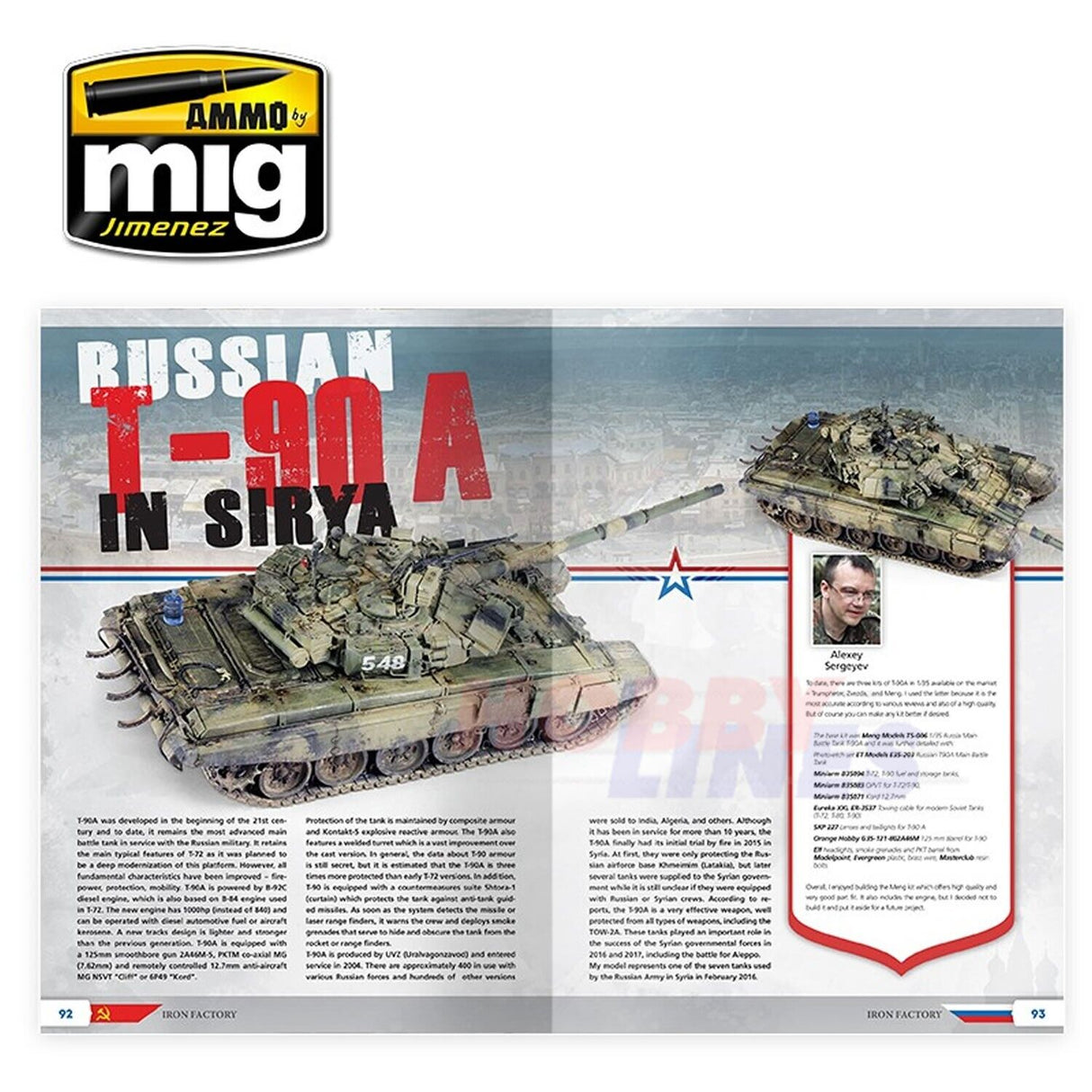 Weathering Special IRON FACTORY Book USSR Russia Ammo by Mig Jimenez MIG6104