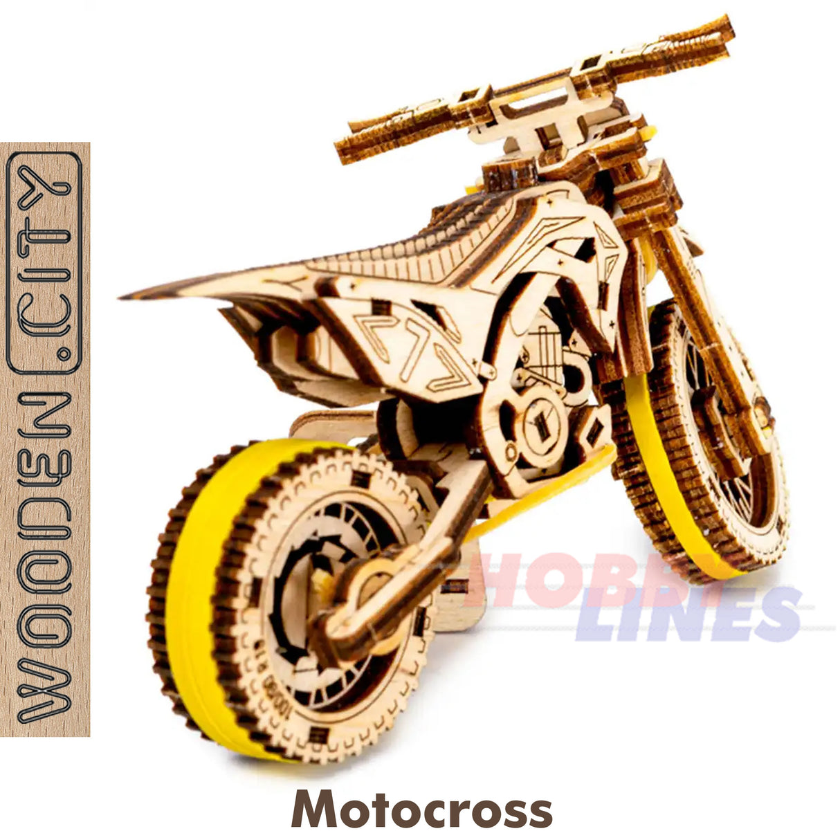 MotoCross Bike - 3D Puzzle | Wooden City | WR343