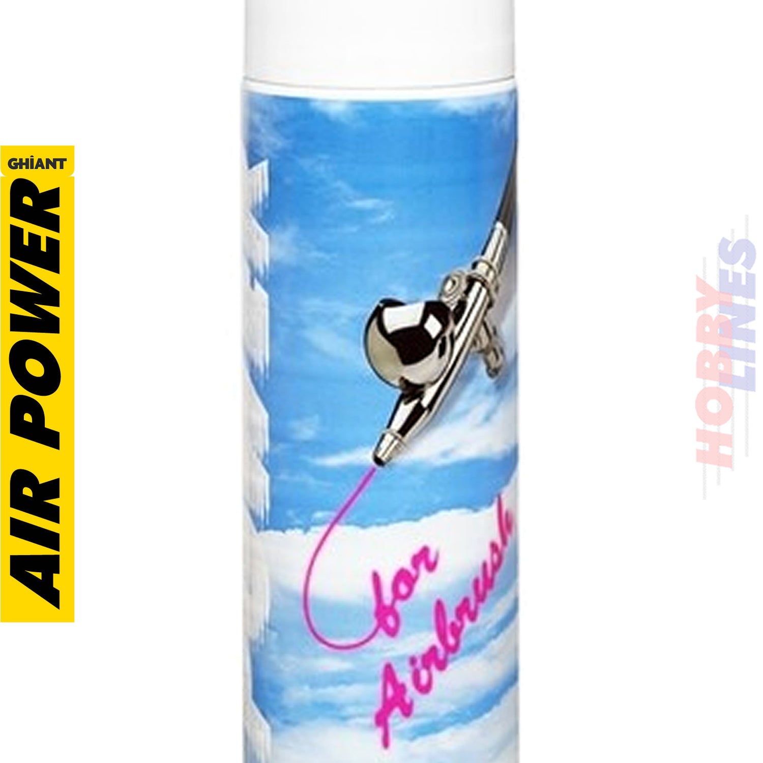 Airbrush Air Propellant 750ml Can | Ghiant - Air Power | BAM35