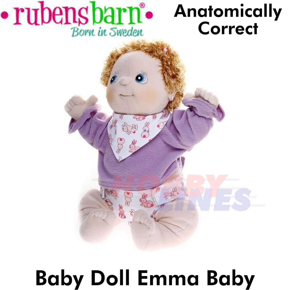 Emma - Baby | Rubens Barn Doll | 30-1292-00