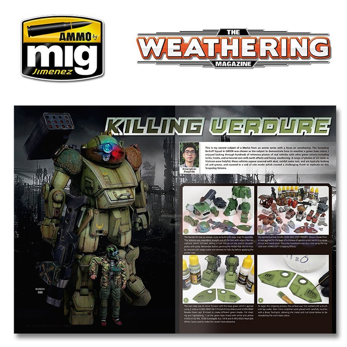 THE WEATHERING MAGAZINE -Issue 29 Green | Ammo by Mig Jimenez