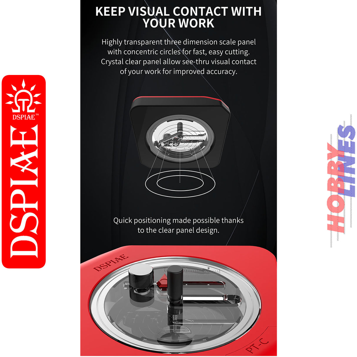 PT-C Integral Stepless Circular Cutter | DSPIAE | DS020