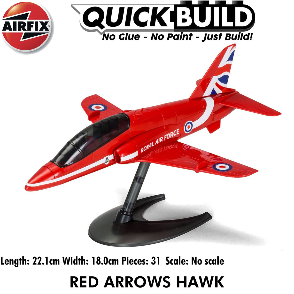 Red Arrows Hawk - Model kit | Airfix | J6018