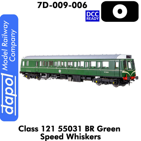 Class 121 55031 BR -Green Speed Whiskers | Dapol | 7D-015-006