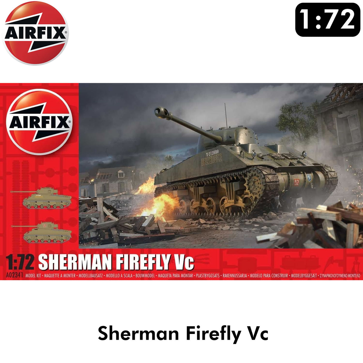 Sherman Firefly Vc - Model Kit | Airfix | A02341