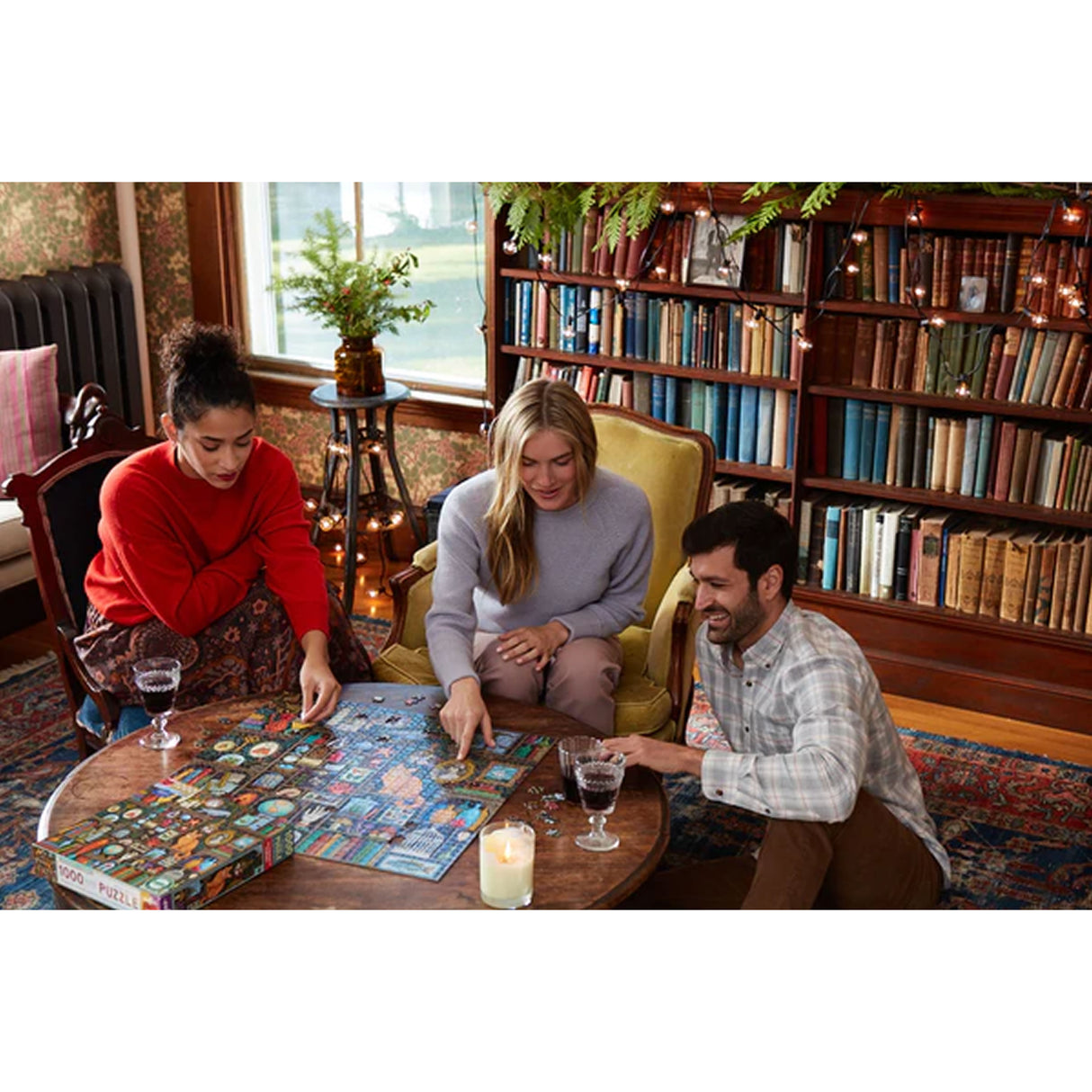 eeBoo ALCHEMISTS CABINET 1000 pc Square Jigsaw Puzzle Super Deluxe PZTALC