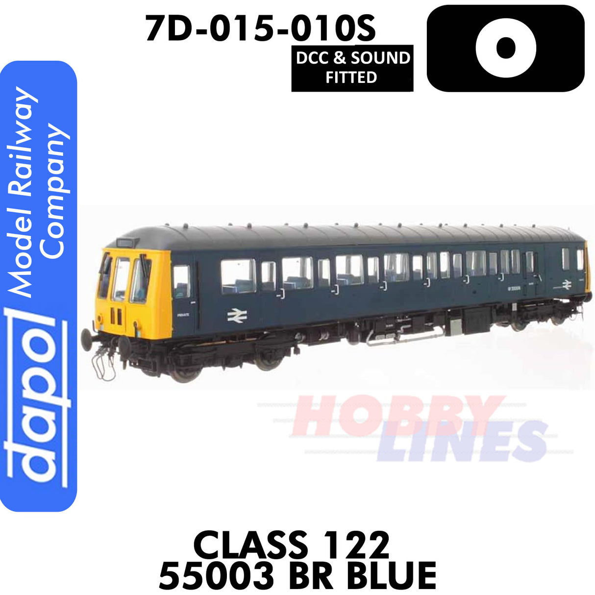 Class 122 55003 BR -Blue | Dapol | 7D-015-010S