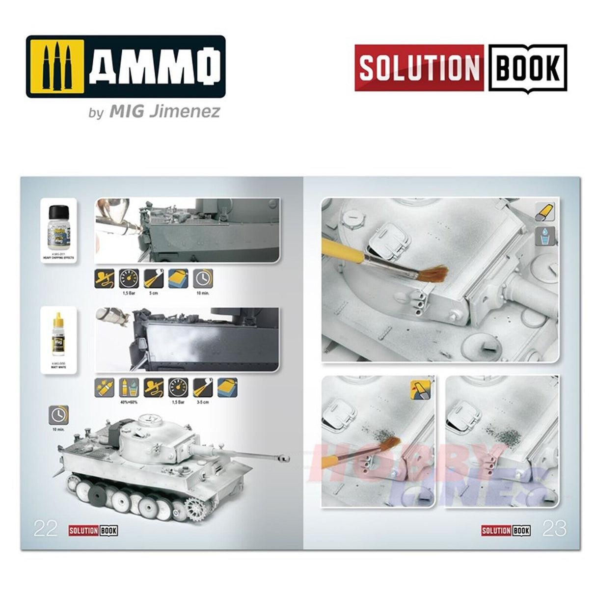 HOW TO PAINT WWII German Winter Vehicles SOLUTION BOOK Ammo by Mig MIG6601