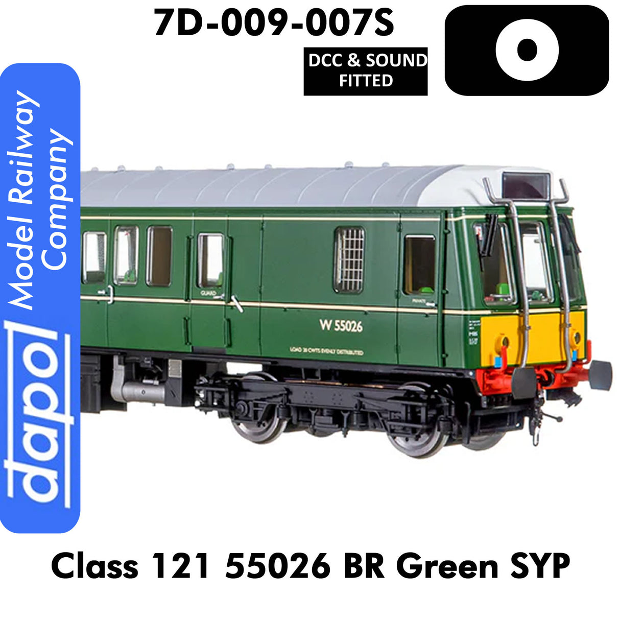 Class 121 55026 BR Green SYP | Dapol | 7D-009-007S