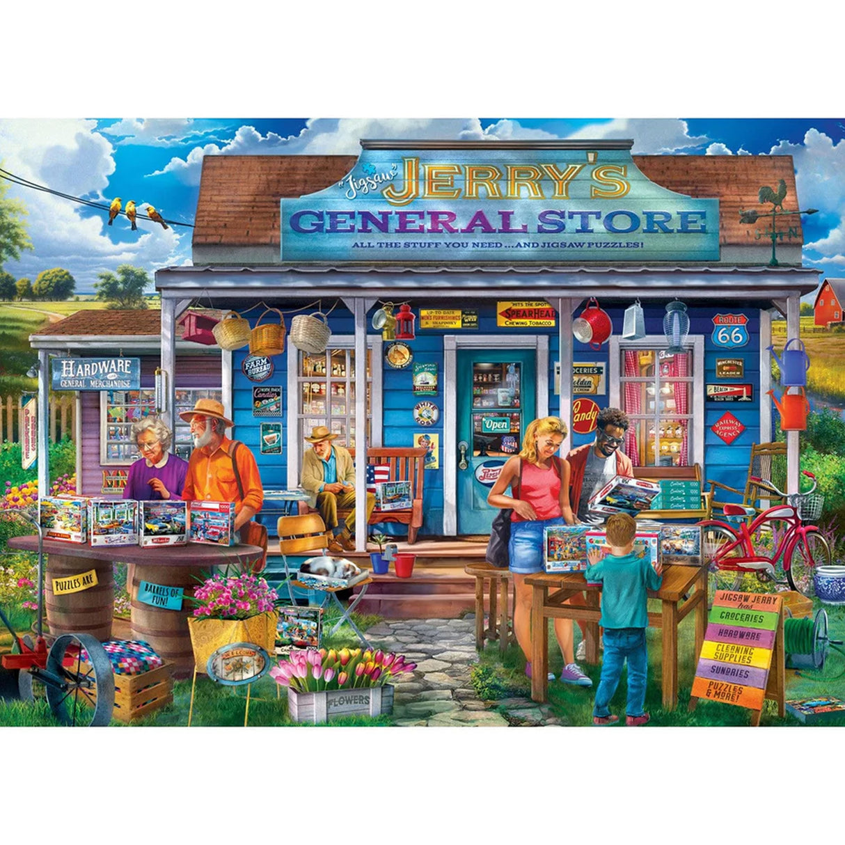 * Damaged Box * General store - Jigsaw Jerrys - 1000pc Jigsaw | MasterPieces | 72430