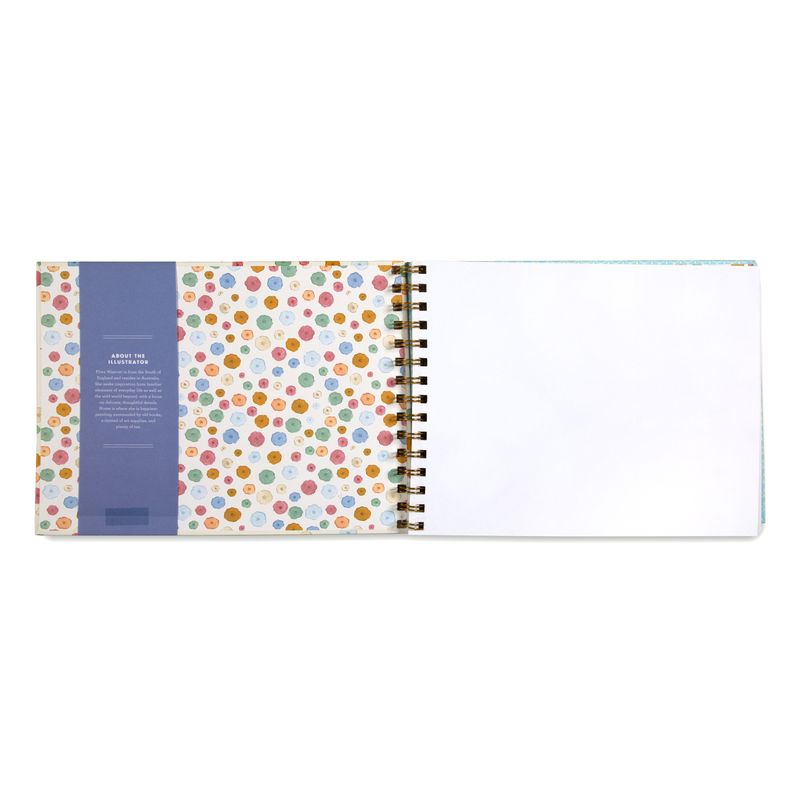 Flora's Hardcover Artist Sketchbook - 80pg | eeBoo | SKL112