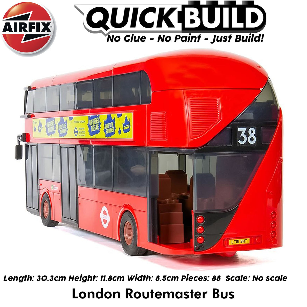 London Routemaster Bus - Model Kit | Airfix | J6050