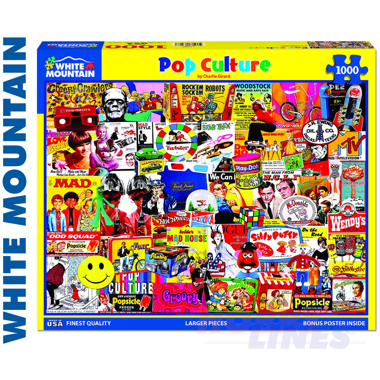 Pop Culture 1000 Pieces Jigsaw Puzzle 1148