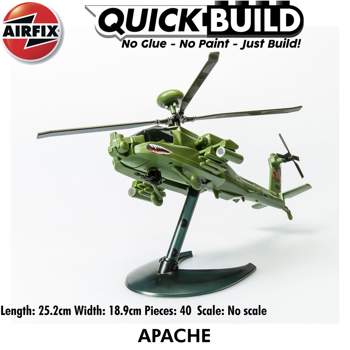 Apache Helicopter - Model Kit | Airfix | J6004
