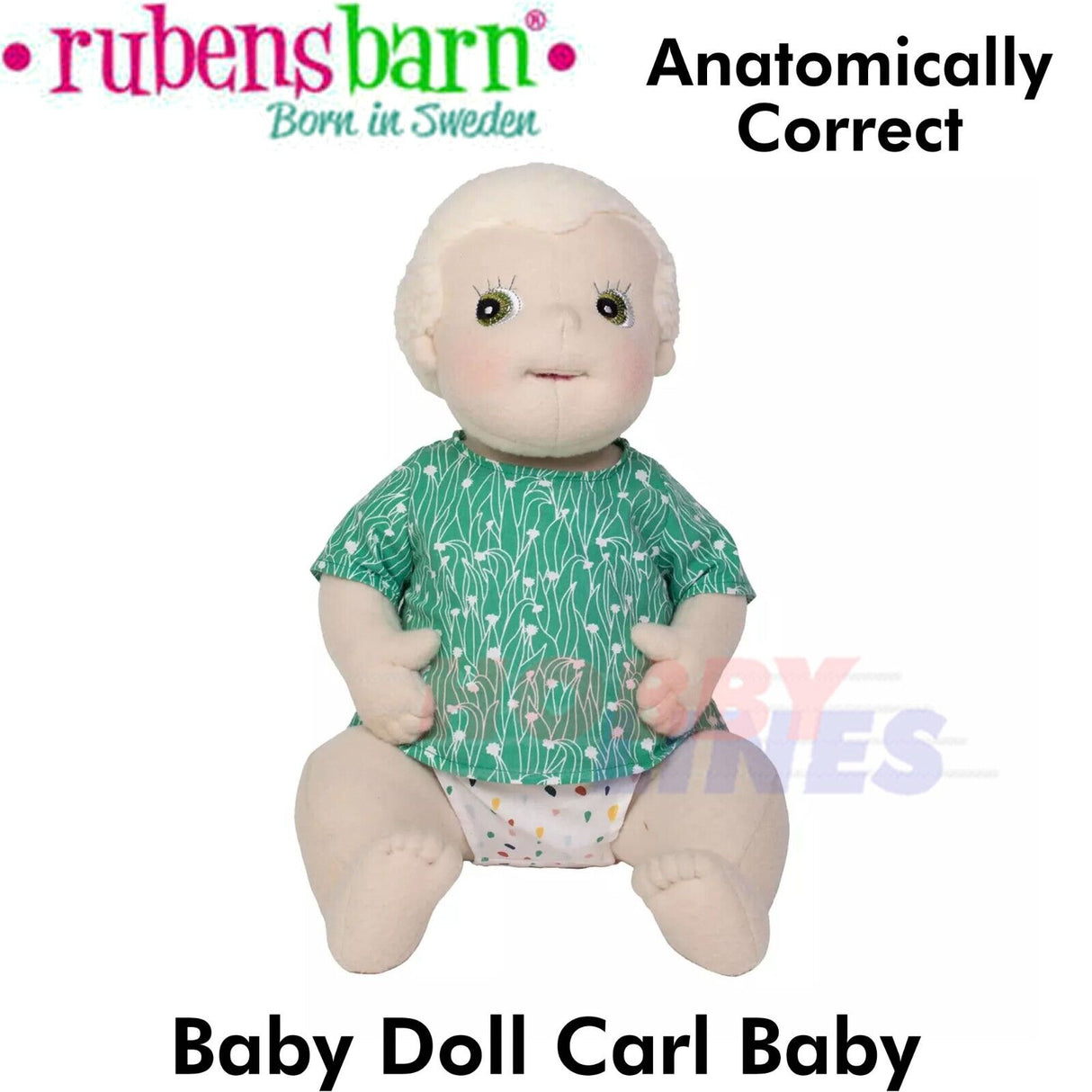 RUBENS BARN DOLL - CARL - 30-1212-00