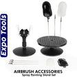 PAINTING STAND Turntable Clips etc Airbrush & Spray accessories