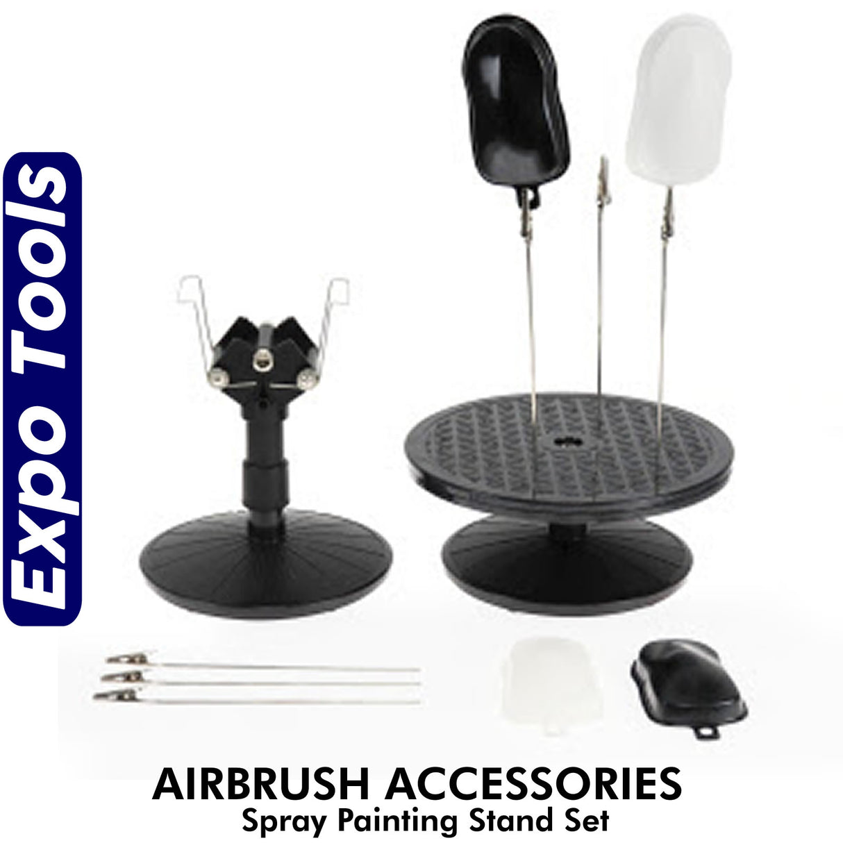 PAINTING STAND Turntable Clips etc Airbrush & Spray accessories