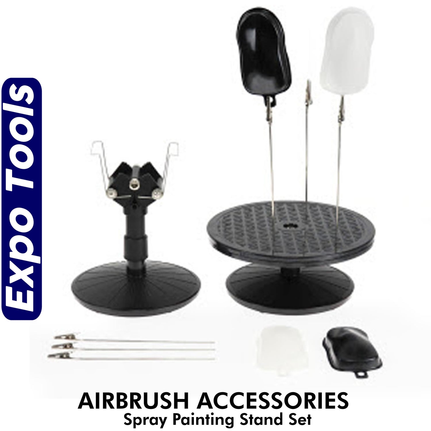 PAINTING STAND Turntable Clips etc Airbrush & Spray accessories