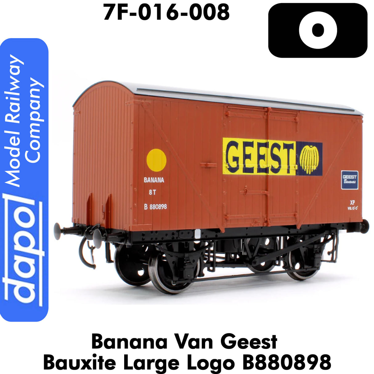 Banana Van Geest Bauxite Large Logo B880898- Wagon | Dapol | 7F-016-008