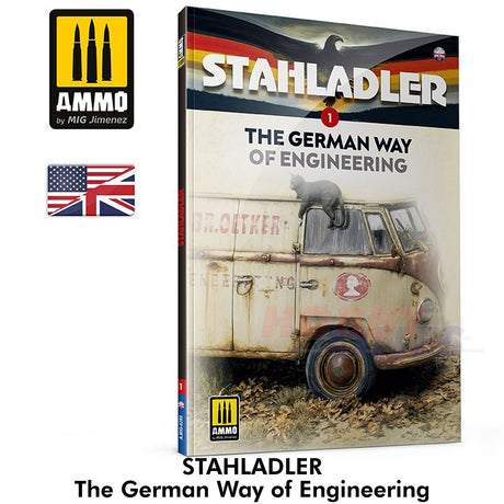 Stahladler - The German Way of Engineering Book | Ammo by Mig Jimenez | MIG6289