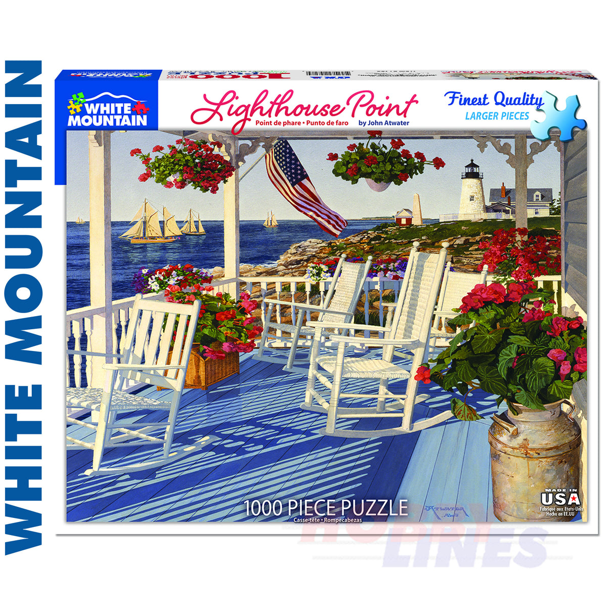 Lighthouse Point 1000 Piece Jigsaw Puzzle 1285