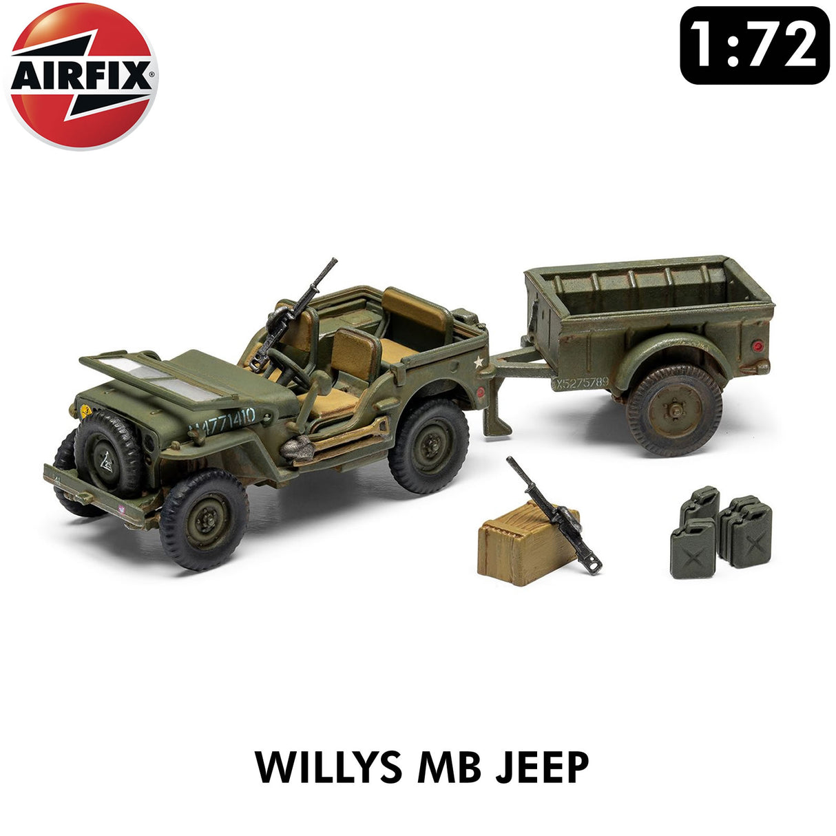 Willys Mb Jeep - Model Kit | Airfix |  A02399