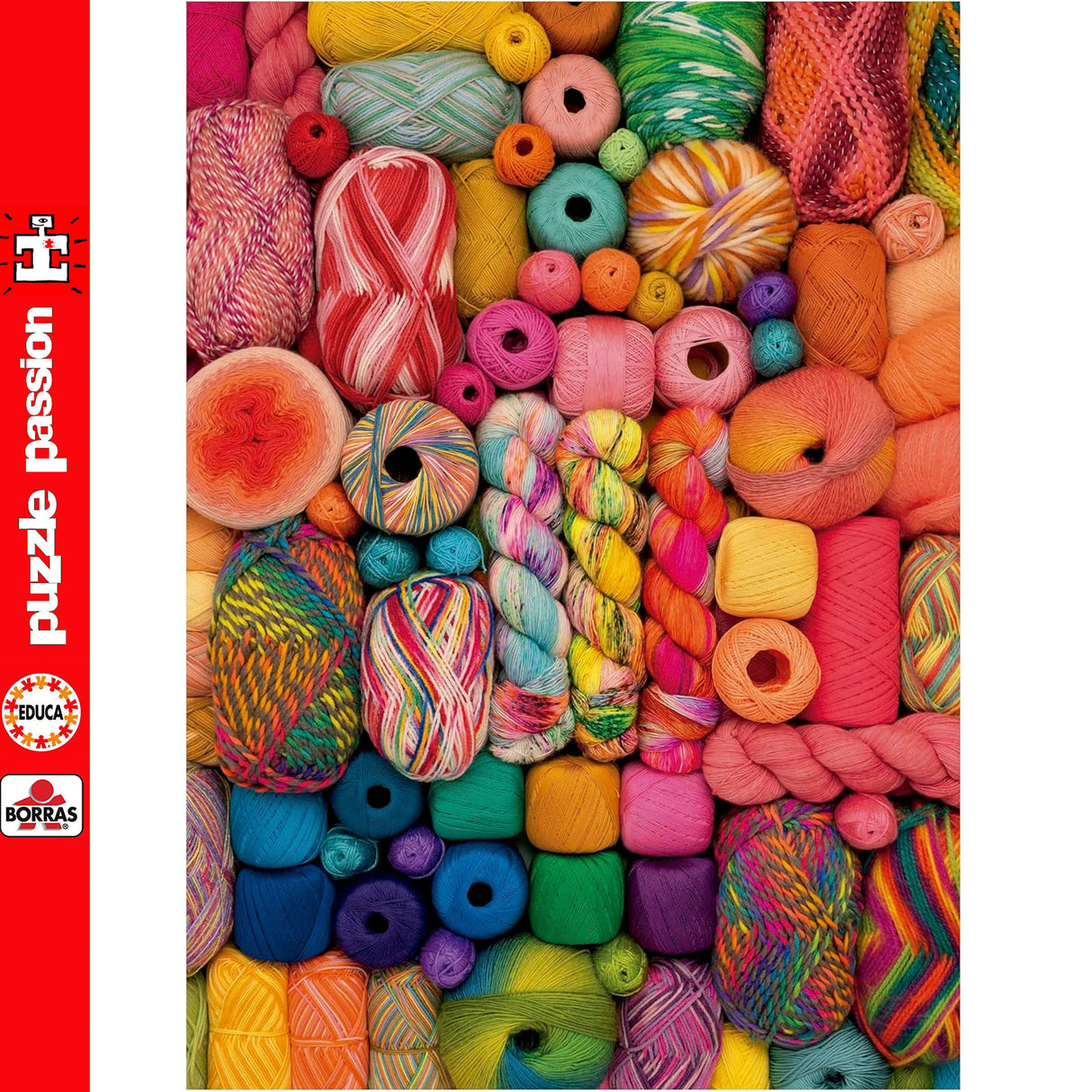 Educa YARNS 500pc Super Deluxe Jigsaw Puzzle Art & Crafts 20172