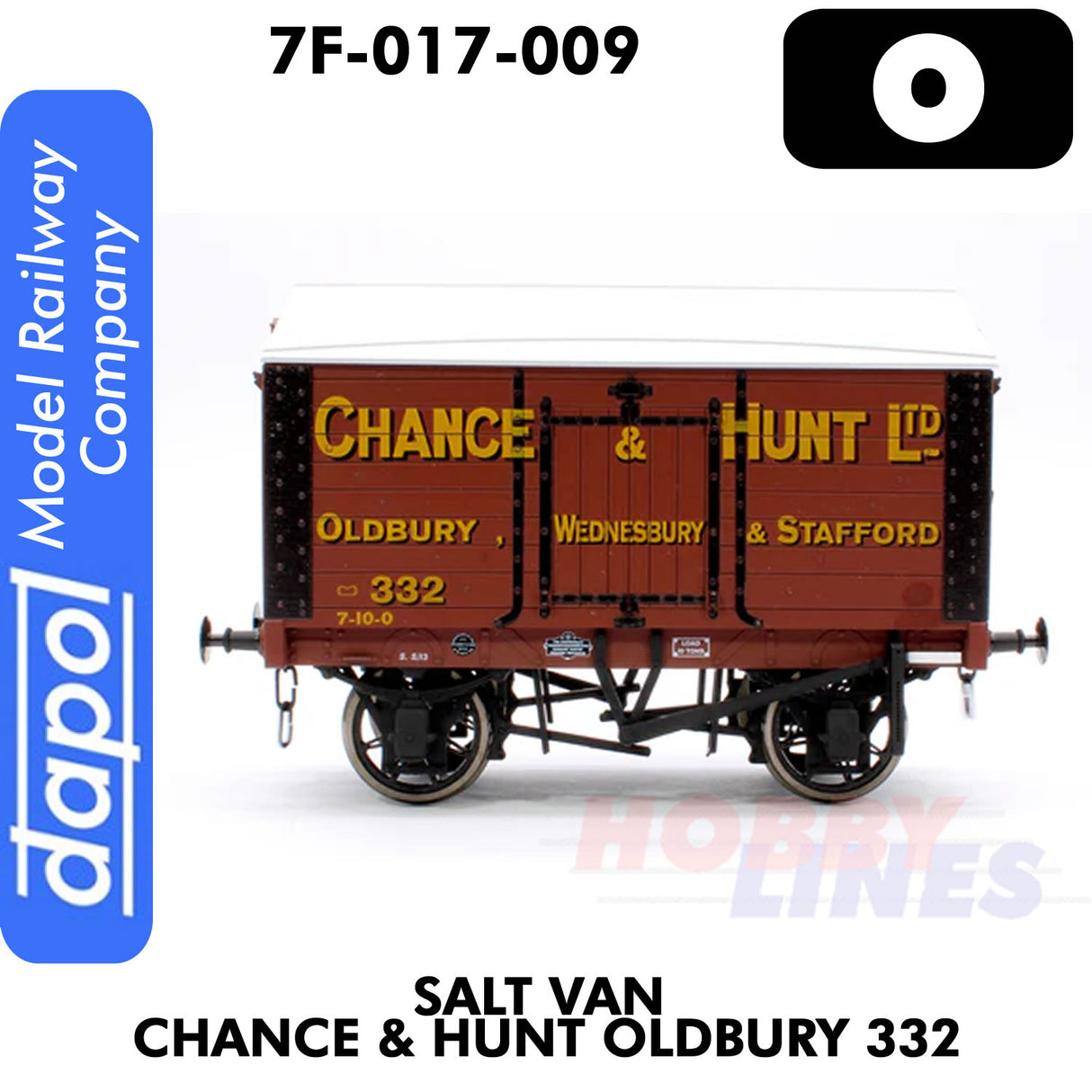 Salt Van Chance & Hunt Oldbury 332 - Wagon | Dapol | 7F-018-009