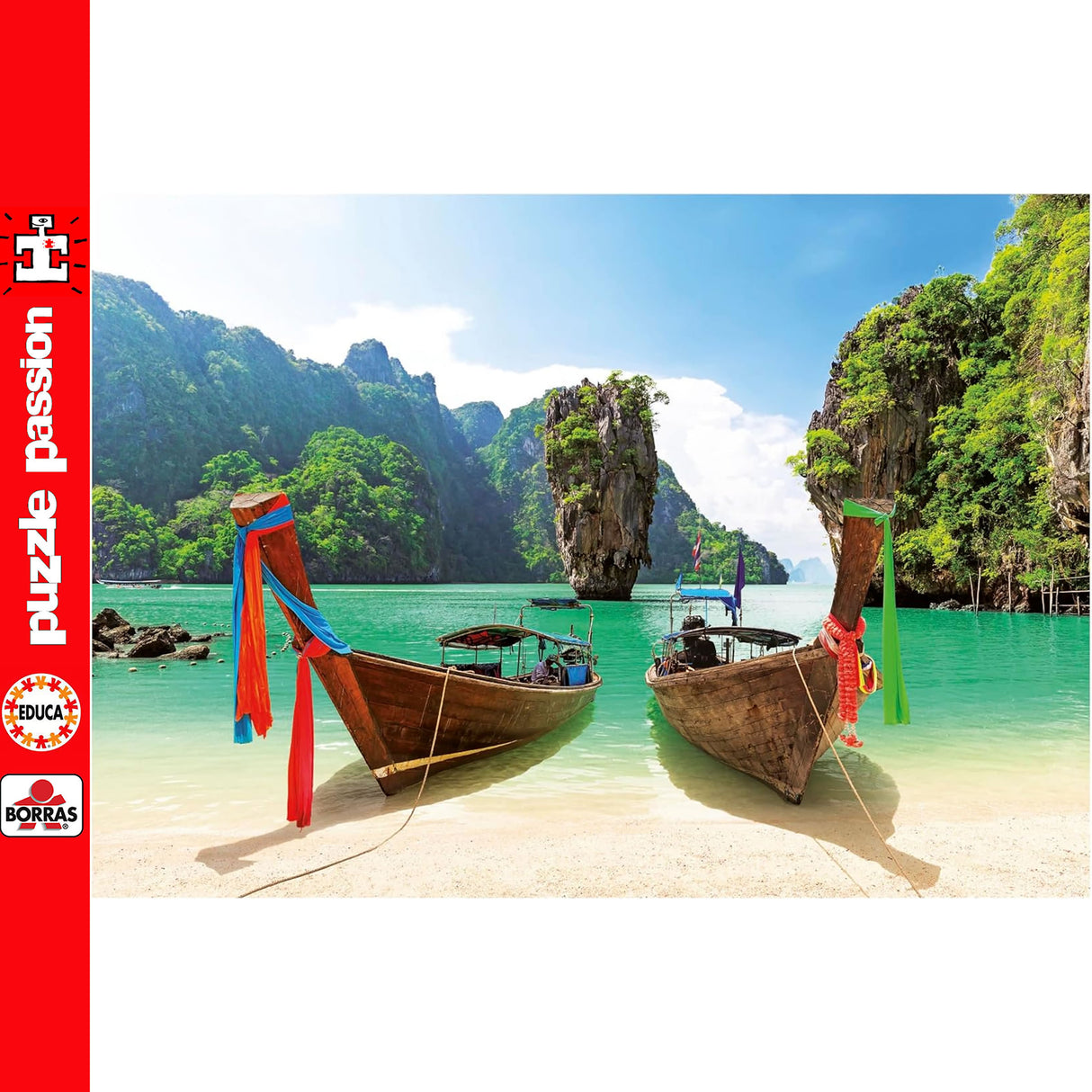 Educa JAMES BOND ISLAND THAILAND 1000pc Khao Phing Kan Super Deluxe Jigsaw Puzzle 20283