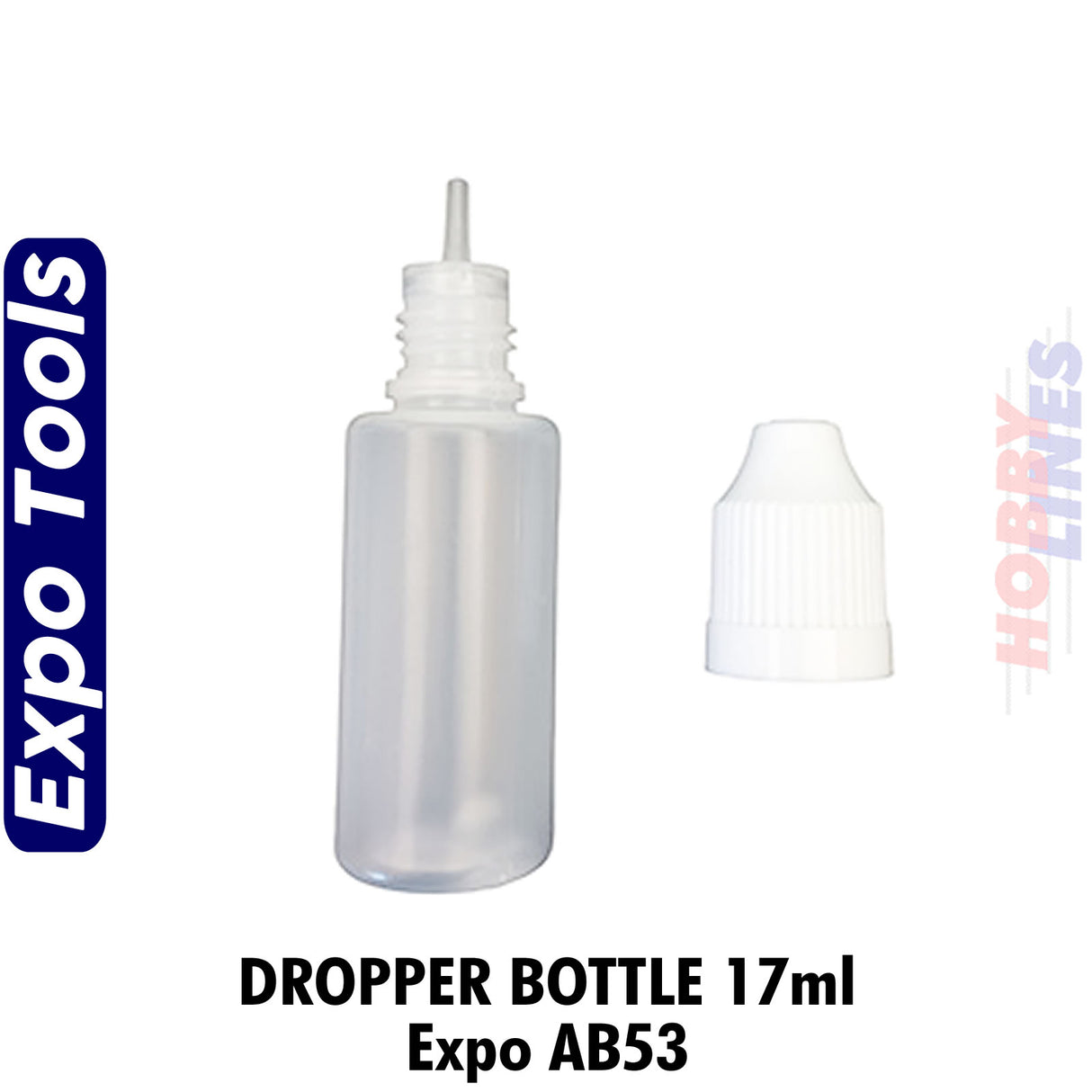 Dropper Bottles - 17ml |  Expo Tools | AB53