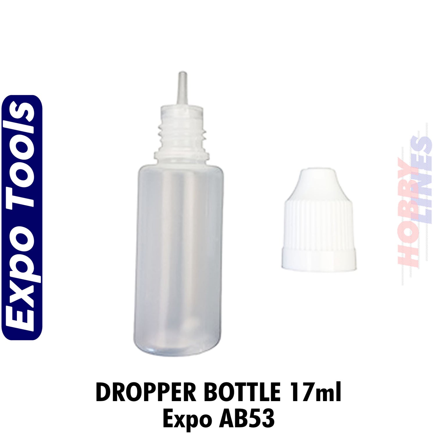 Dropper Bottles - 17ml |  Expo Tools | AB53
