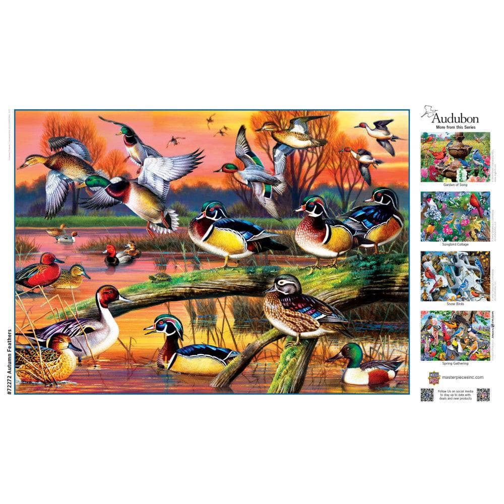 Autumn Feathers - 1000pc Puzzle | Masterpieces | 72272