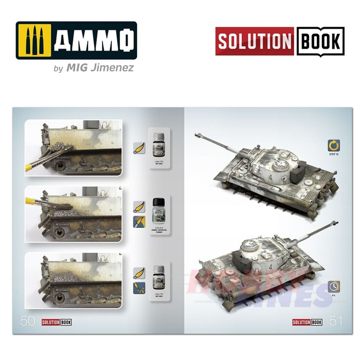 HOW TO PAINT WWII German Winter Vehicles SOLUTION BOOK Ammo by Mig MIG6601