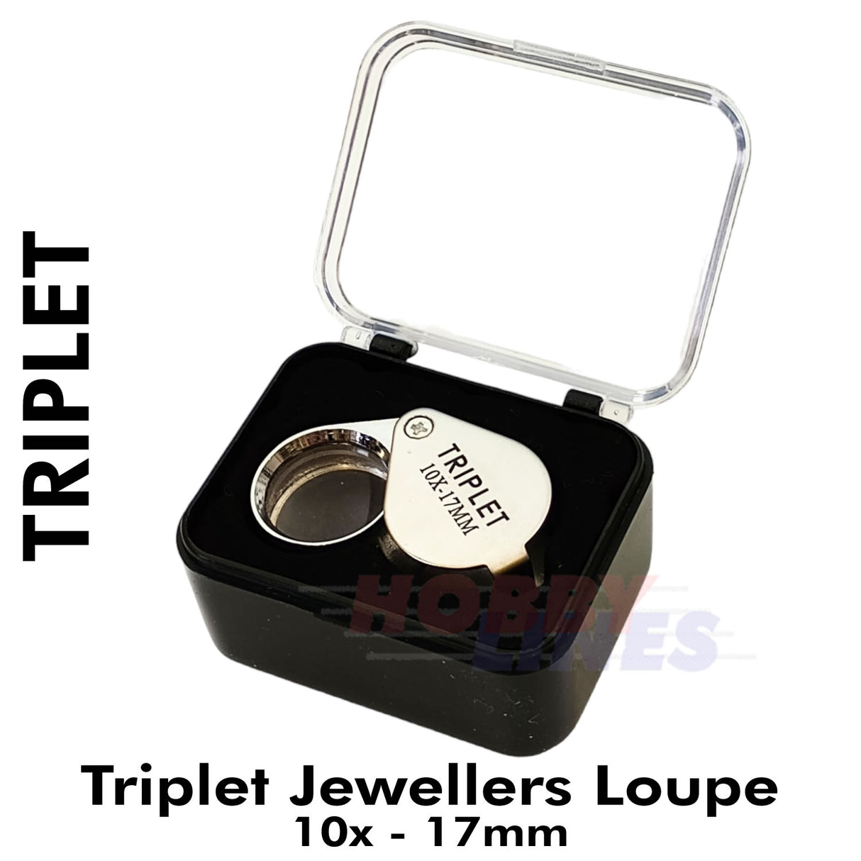 Triplet Jewellers Loupe - 10x - 17mm | Expo Tools | L73828