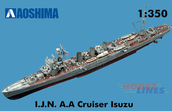 IJN CRUISER ISUZU Air Defence IronClad Series 1:350 kit AOSHIMA 00287