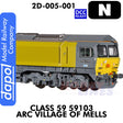Class 59 Village Of Mells 59103 ARC - DCC Ready | Dapol | 2D-005-001