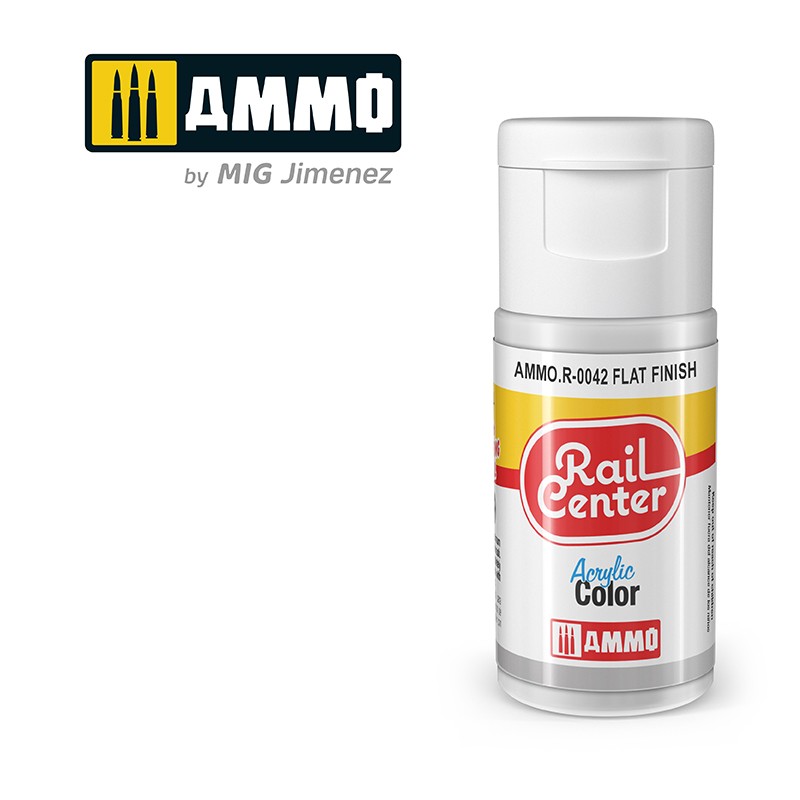 Rail Center - Flat Finish - 15ml | Ammo by Mig Jimenez | MIGR0042