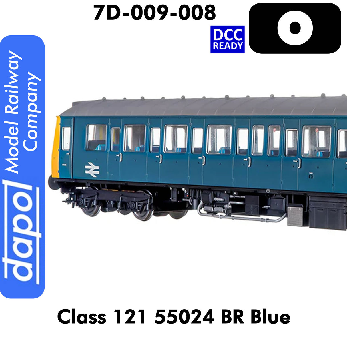 Class 121 55024 BR Blue Diesel | Dapol | 7D-009-008