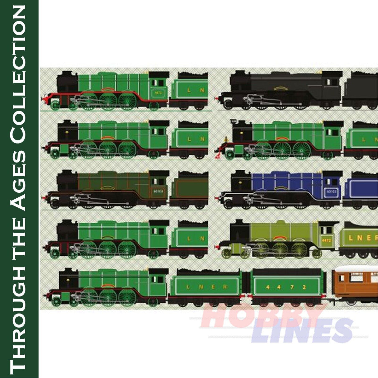 Flying Scotsman Through the Ages- 1000pc Puzzle | Coach House Partners | CHP0124