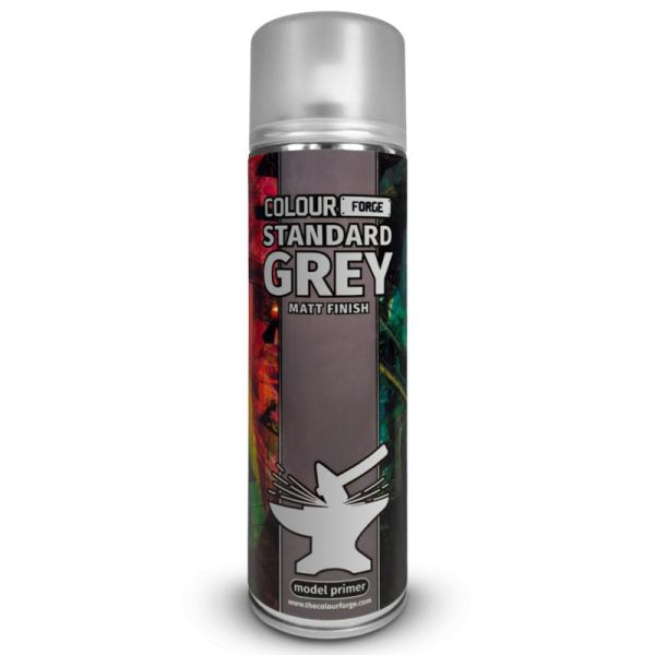 Standard Grey - 500ml Spray Paint | Colour Forge | TCFSPR003