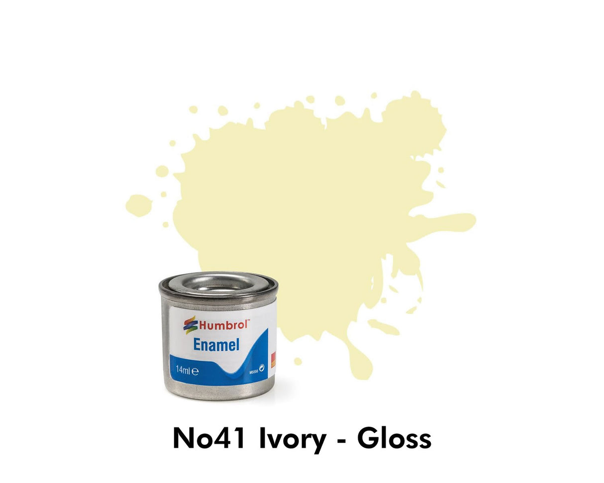 Enamel Tinlets No 41 Ivory Gloss