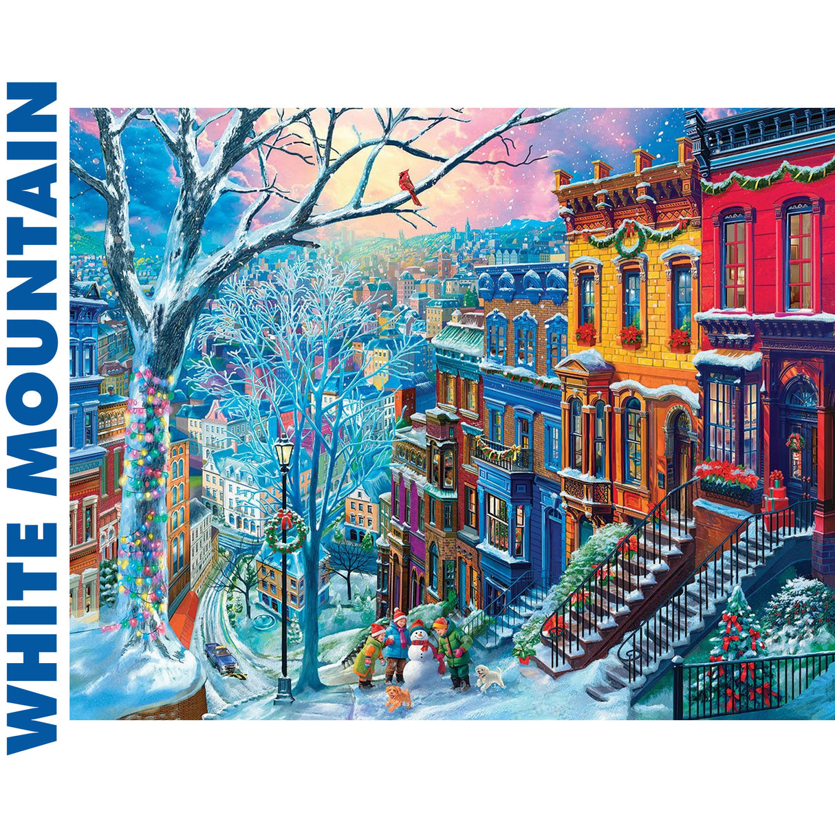 Winter in the City 1000pc Jigsaw Puzzle | White Mountain | 2025pz