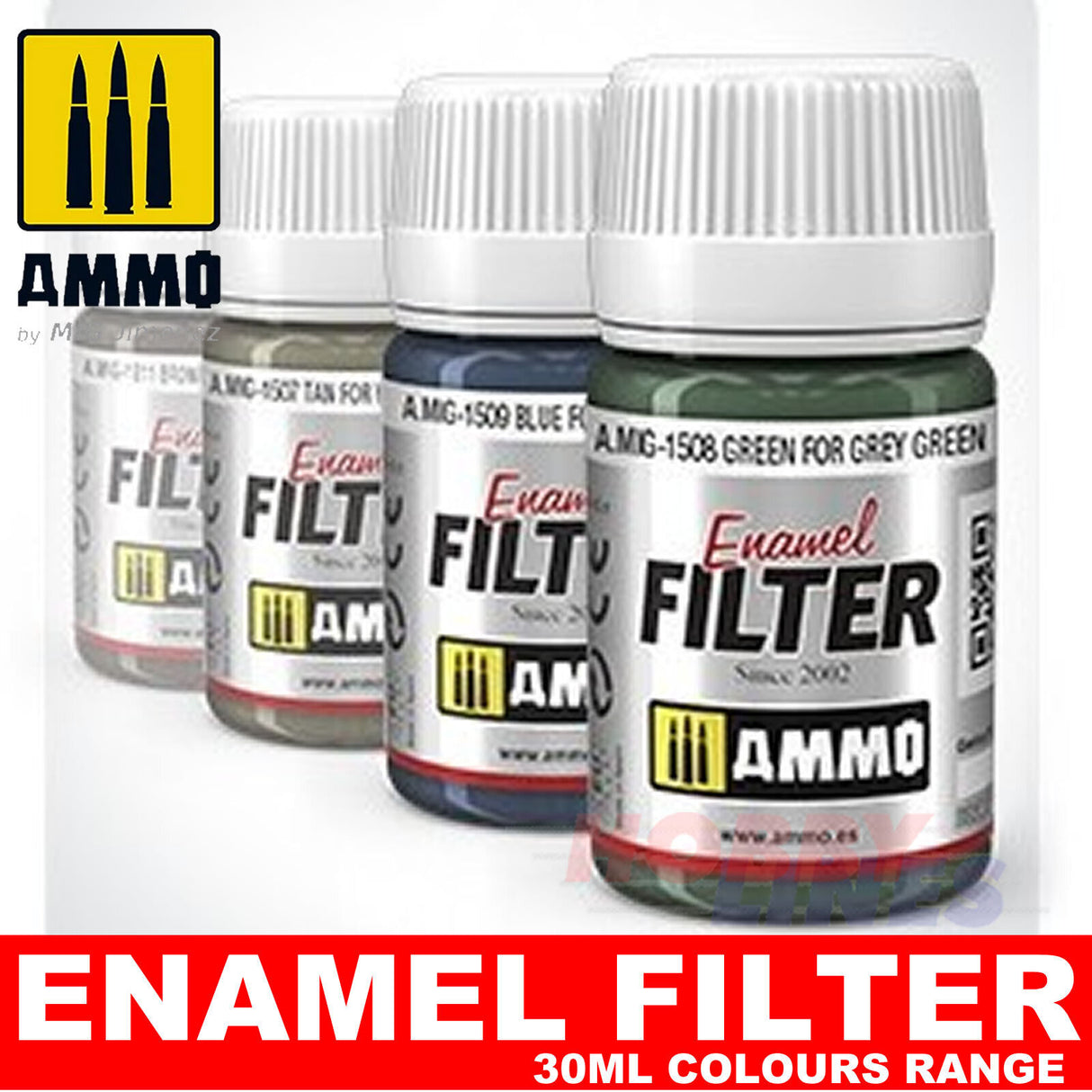 FILTERS Full Range 35ml jars Paint Modelling AMMO By Mig Jimenez