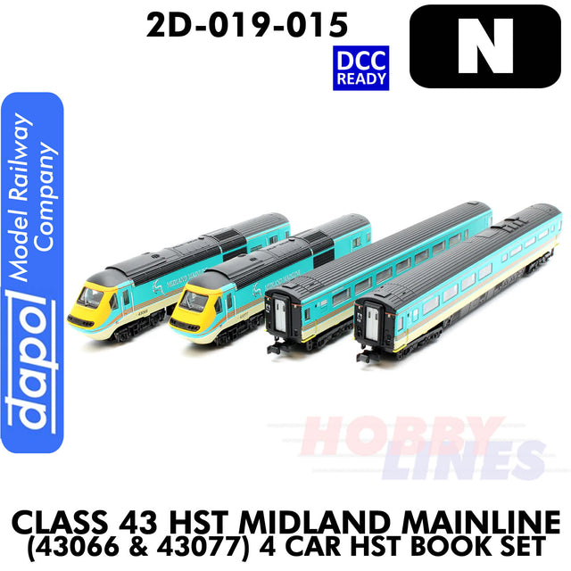 Class 43 HST Midland Mainline 43066 & 43077  | Dapol | 2D-019-015