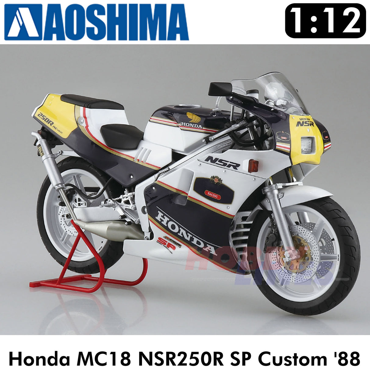 Honda NSR250R SP MC18 Custom 1988 Two Stroke Sport Bike - 1:12 kit | Aoshima | 06691