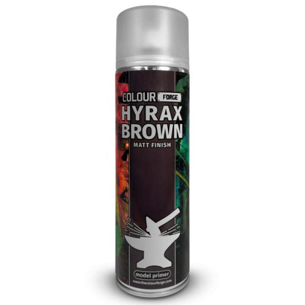 Hyrax Brown - 500ml Spray Primer | Colour Forge | TCFSPR031